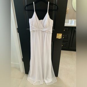 White Calvin Klein dress